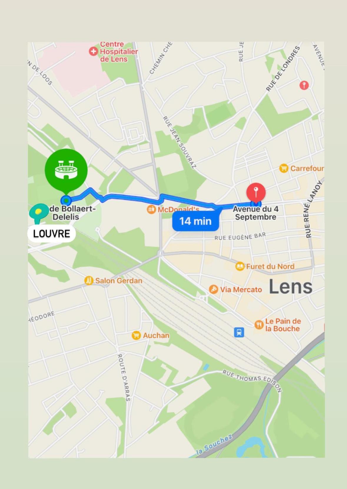 Le Charbon Dore, Train Lens - Paris Trajet D'Environ 1 Heure 10 Minutes Екстериор снимка